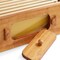 Honey Keeper Brood Box with Window, 100% Beeswax Coated Beehive Kit with 10 Wooden Frames and Waxed Foundations for Langstroth Beekeeping
